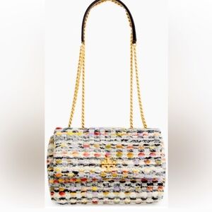 Tory Burch Kira Tweed Small Convertible Shoulder Bag